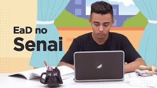 Tutorial curso técnico EaD no Senai o que fazer [upl. by Aisirtap]