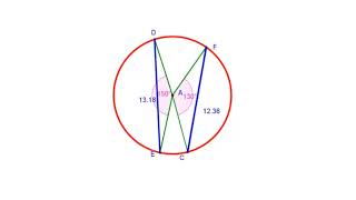 EQUAL CHORDS SUBTEND EQUAL ANGLES [upl. by Laehcar]