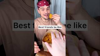 How to enjoy WAFFLE FRIES with bbq SAUCE and your best friend properly😎❤️🍟 CHEFKOUDY [upl. by Zirtaeb]