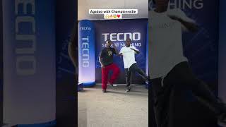 Agadoo dance with Godfather Championrollie‼️🔥🤩 Drop your comment let’s how you see this teewhan [upl. by Gosnell]