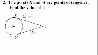 Properties of Tangent Segments [upl. by Hunger]