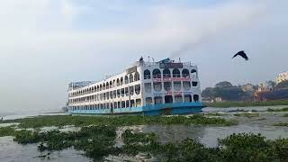 Launch Express BD  M V  Manami 1  Largest launch in Barisal  launchxpressbd24 [upl. by Irra]