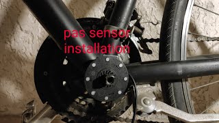 Ebike pedal assist sensor installation [upl. by Ashman648]