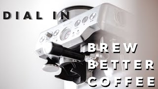 How to make better coffee with Breville Barista Express [upl. by Ilrahs]