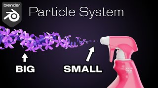 From small to BIG Particle System in Blender [upl. by Souvaine]