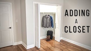 How to Build a Closet [upl. by Yelrehs]