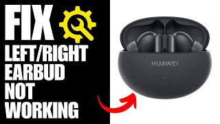 Huawei FreeBuds 5i Left Right Earbuds Not Working  How To Fix [upl. by Ahsemot]