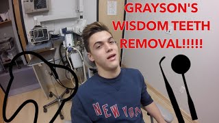 GRAYSON GETS HIS WISDOM TEETH REMOVED  DOLAN TWINS [upl. by Redvers4]