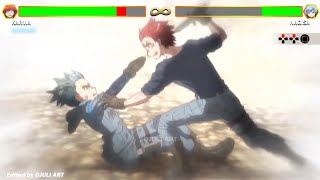 Nagisa VS Karma With Healthbars  Assassination Classroom [upl. by Nyral]