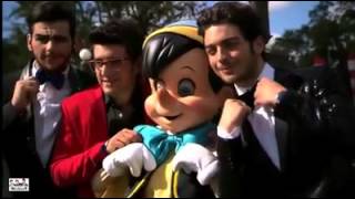 Il Volo backstage Disney Christmas Parade [upl. by Adnarom]