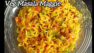 Desi style maggi recipe kaise banae Veg masala maggi recipe Masala maggi ghar par banane ka tarika [upl. by Rida525]