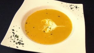 Kürbiscremesuppe  Ein feincremiger Genuss [upl. by Yspyg]