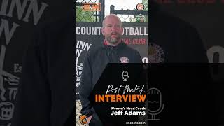 PostMatch Interview  Womens Head Coach Jeff Adams  Snohomish County FC Steelheads [upl. by Nwahsyt]