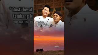 Gusti lewat tembangku iki music lyrics capcut frshans [upl. by Leile]