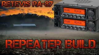 Retevis RA87 GMRS 40watt Repeater build and testing [upl. by Ursa]