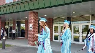 Swansboro High School seniors head to graduation ceremony [upl. by Fotinas]