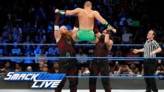 The Hype Bros vs The Bludgeon Brothers SmackDown LIVE Nov 21 2017 [upl. by Pedersen]