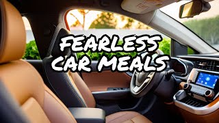 Fearless Trying air fryer car meals in a Toyota Prius [upl. by Lovel]