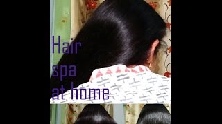 Long Hair spa at home [upl. by Terrene]