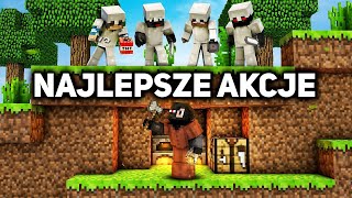 NAJLEPSZE AKCJE TOBIASZ vs 4 ŁOWCÓW  OSTATECZNE STARCIE minecraft speedrun [upl. by Bertasi]