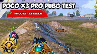 PUBG Mobile POCO X3 PRO  ERANGEL  60 FPS  4 FINGER CLAWS GAMEPLAY [upl. by Anneg96]