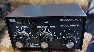 Mfj902b random wire Tuner unbox [upl. by Sorel]