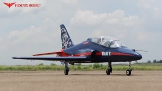 BAE HAWK SCALE 16 ¼ ARF EDF 120MM JDF02 PHOENIXMODEL [upl. by Barbabra451]