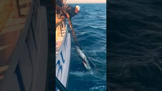 Shark Attacks Fish While Fishing [upl. by Handler]