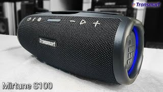 Unboxing desembalando Tronsmart Mirtune S100 [upl. by Yedrahs411]