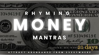 Rhyming MONEY Mantras This Works Get Results Fast [upl. by Liris955]