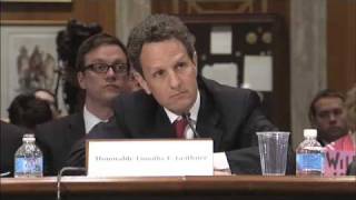 COP Hearing with Treasury Secretary Timothy Geithner [upl. by Laucsap346]