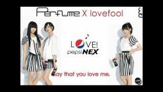 Perfume  「Lovefool」ssBullet Pepsi Nex Remix with English Lyrics [upl. by Giwdul199]