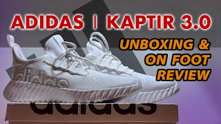 NEW Adidas Kaptir 30 Unboxing and On Foot Review [upl. by Nial257]