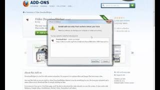 Firefox addon  video downloadhelper [upl. by Paymar961]