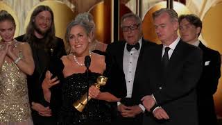 quotOppenheimerquot Wins Best Picture – Drama I 81st Annual Golden Globes [upl. by Sybilla174]