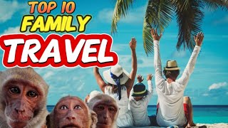 Top 10 Family Travel Destinations [upl. by Eremihc]