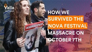 Nova Festival Survivors moving account of the October 7th terrorist attacks  Yalla Episode 13 [upl. by Rett]