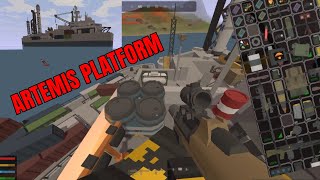 Raiding the Artemis Platform Deadzone Unturned Escalation Artemis Platform [upl. by Hurlee]