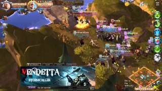 Albion Online Castle Fight 21st of Sep 2014 [upl. by Svend569]