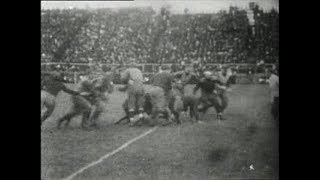 First American Football Game Ever Filmed 1903 Princeton Tigers vs Yale Bulldogs [upl. by Grochow112]