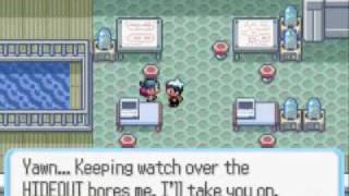 Pokemon Sapphire Walkthrough Part 49 The Aqua Hideout Pt 1 [upl. by Nitsur]