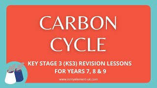 The Carbon Cycle its importance and how it works  Chemistry Revision Years 7 8 amp 9 [upl. by Hacceber]