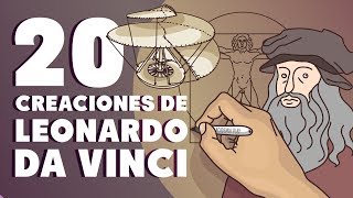 20 creaciones de Leonardo da Vinci [upl. by Nelg]