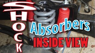 Shock Absorber Cut Open Tear Down HOW IT WORKS [upl. by Vaclava344]