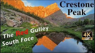 Crestone Peak  Approach amp 14266 Summit  Crestone Traverse Staging 4K UHD Cinematic [upl. by Hallock491]