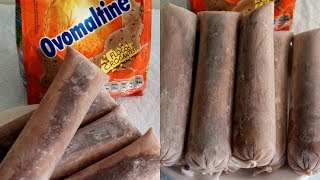 GELADINHO GOURMET OVOMALTINE GELADINHO GOURMET DE OVOMALTINE JUJU DINDIN SACOLÉ CHUP CHUP [upl. by Mcnully]