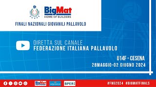 🔴BIGMAT FINALI NAZIONALI GIOVANILI U14F n°gara 416  COGNE AOSTA VOLLEY vs PALLAVOLO TOR SAPIENZA [upl. by Linea]