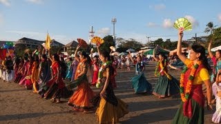 Maha Harinam Sankirtan  World Holy Name Week 2013 Bali [upl. by Innattirb]