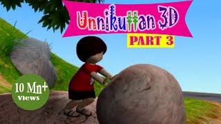 Unnikkuttanum Kallanmarum Part 3  3D Animation  Malayalam [upl. by Kirbee]