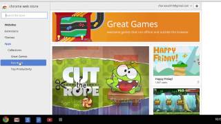 Chromebook How to add an app [upl. by Beutler]